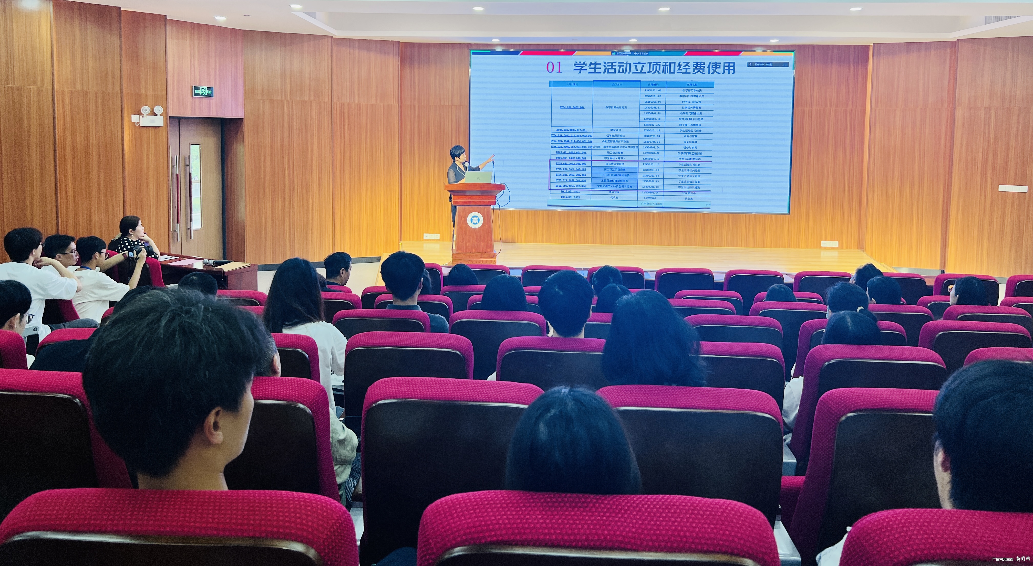 王晓艳书记作学生活动和竞赛相关制度介绍.jpg 王晓艳书记作学生活动和竞赛相关制度介绍.jpg